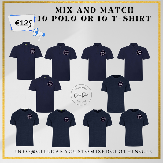 10 Polo/T-Shirt offer