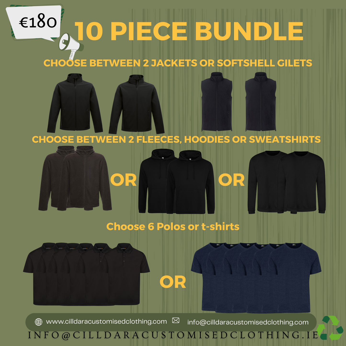 10 Piece Bundle