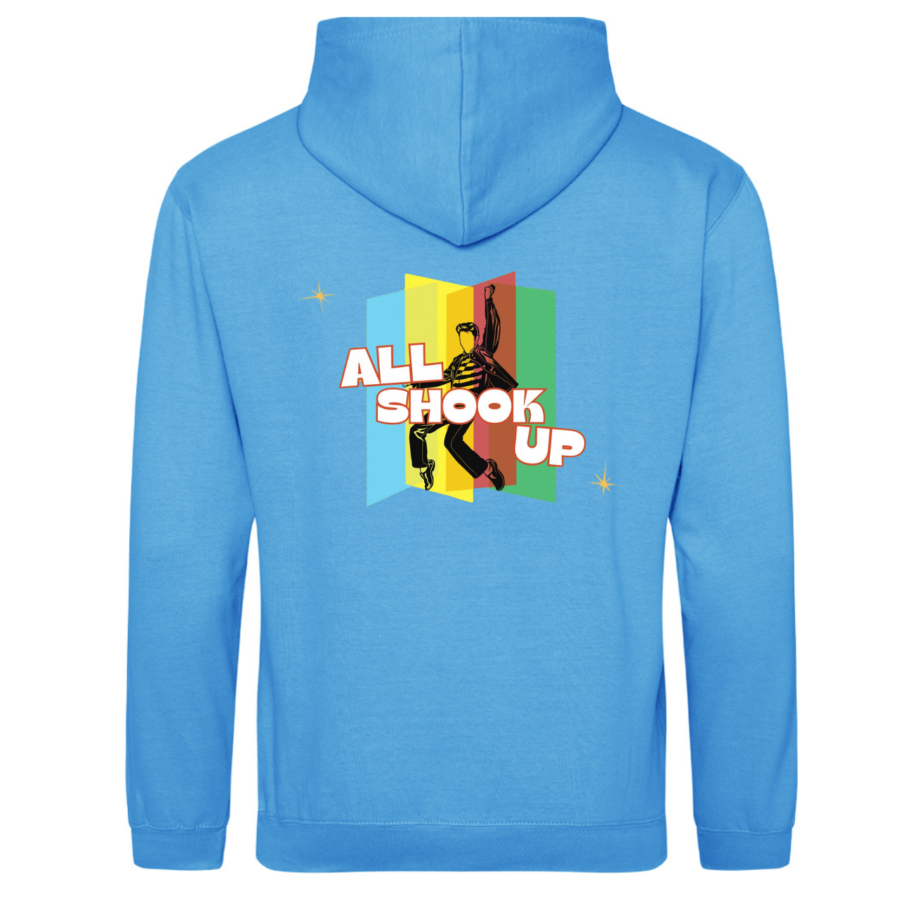 All shook up Zoodie Hawaiian Blue