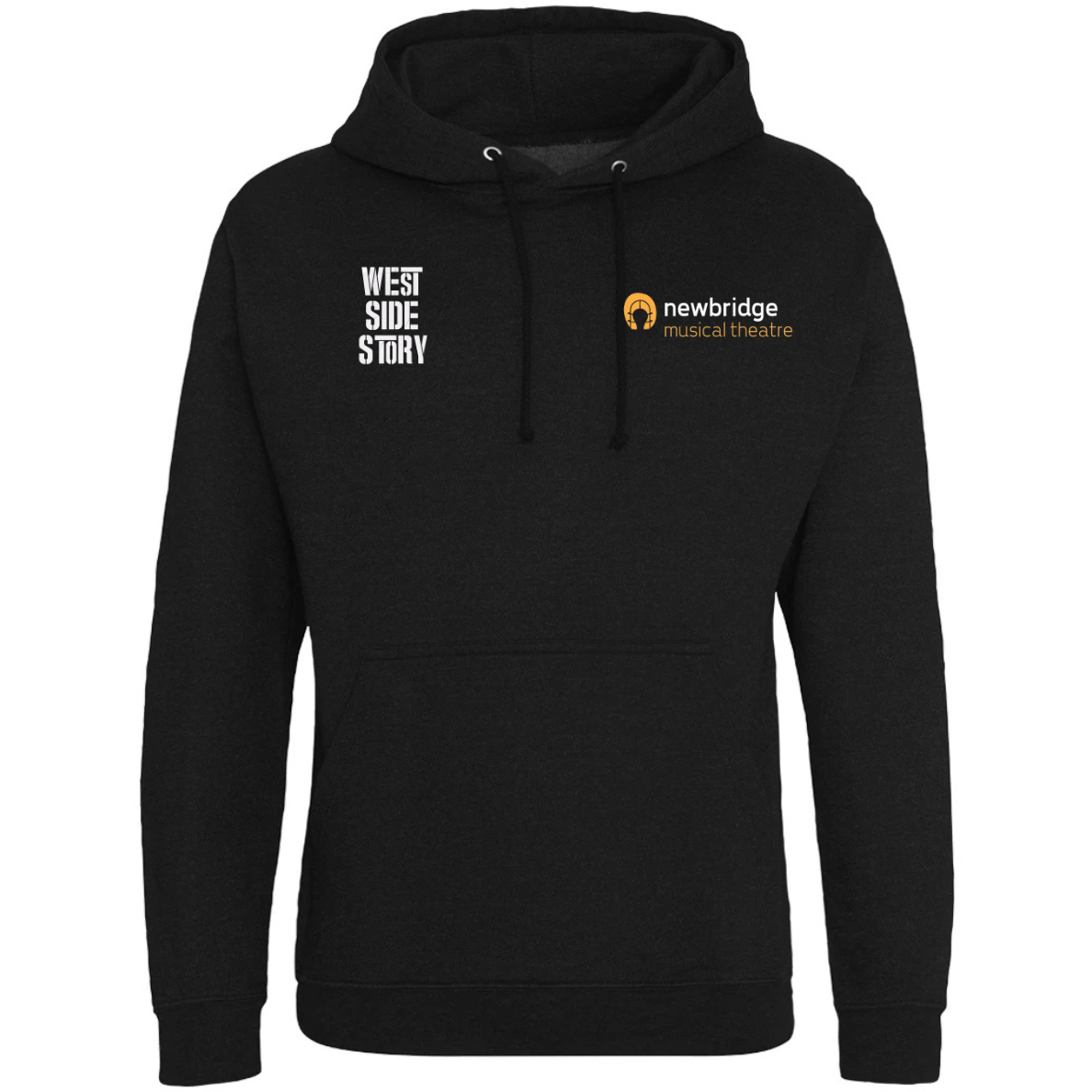 Newbridge Musical Theatre & west side story Black smoke Hoodie