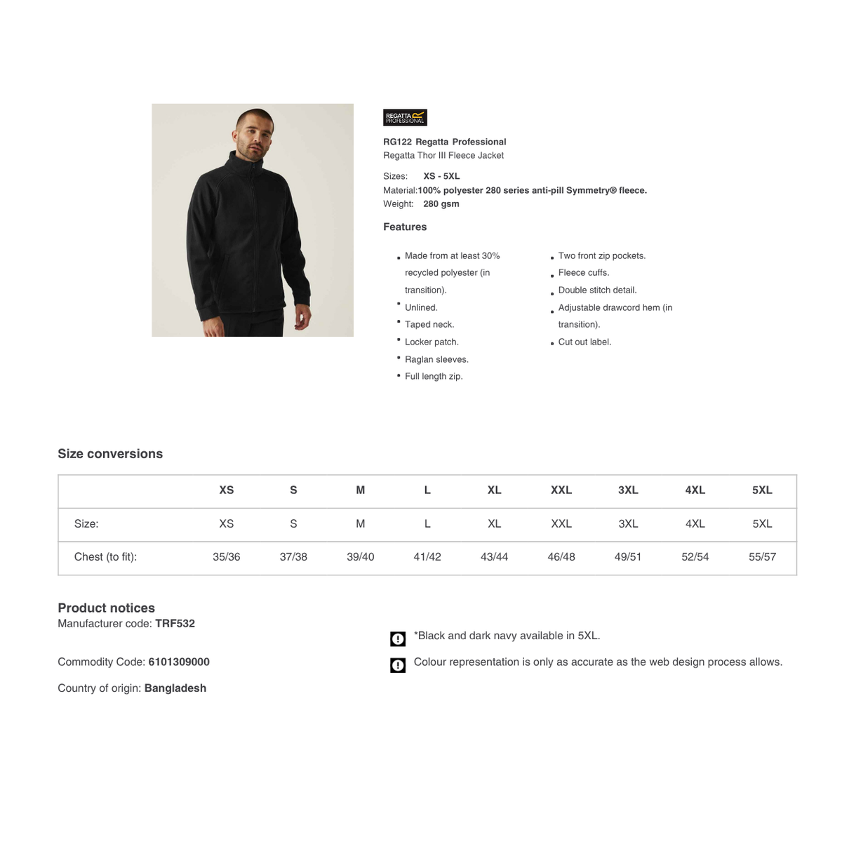 Oyster Lane Theatre Group Fleece (Full Zip)