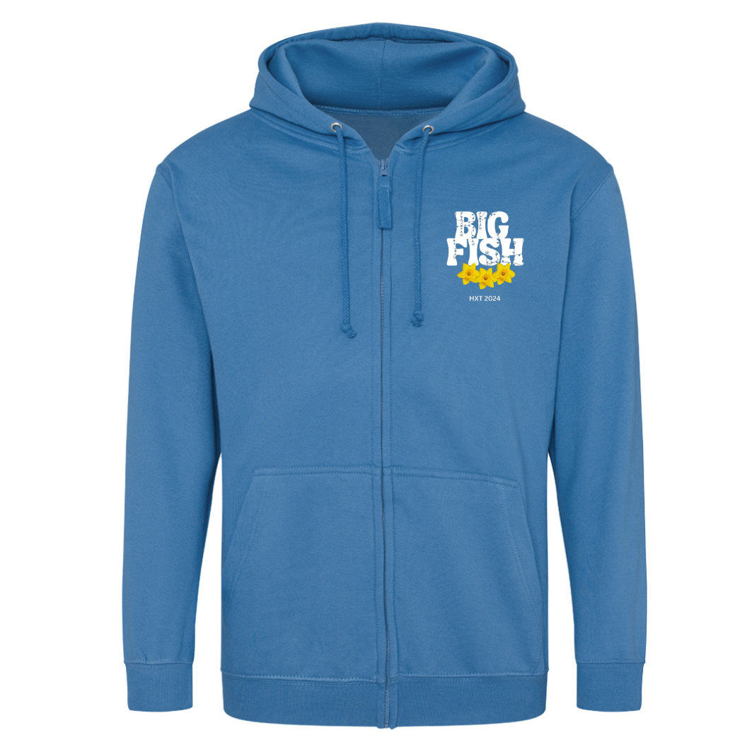Big Fish Sapphire Blue Zoodie