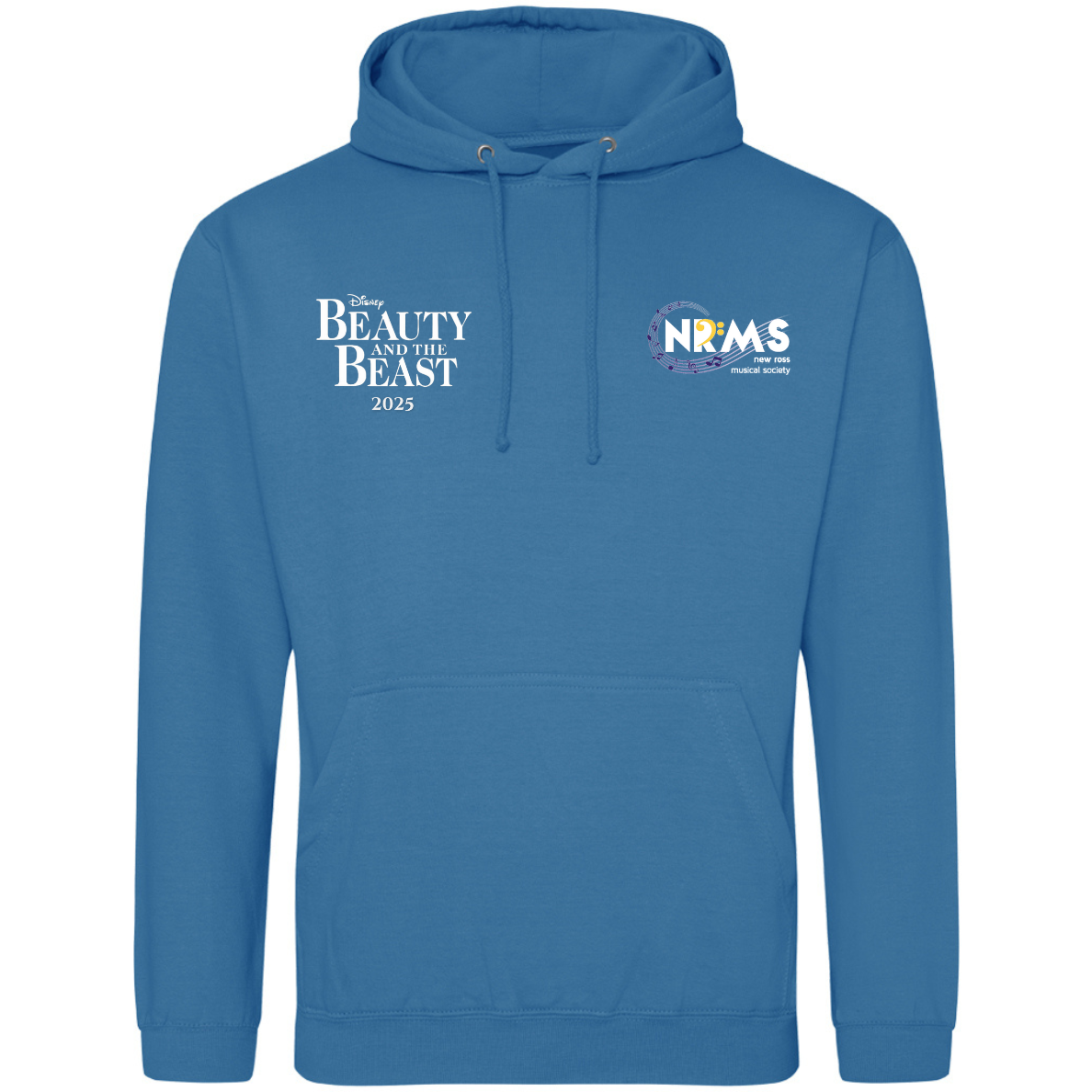Beauty and the Beast Hoodie Sapphire Blue