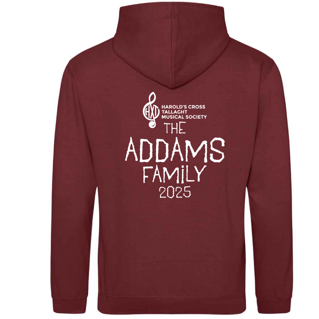 HXT The addams Family Hoodie Red