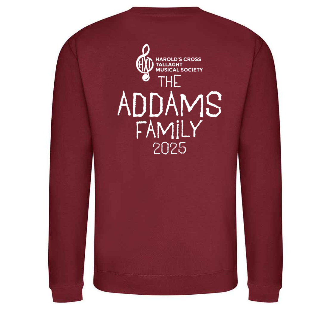 HXT The addams Family Sweatshirt red