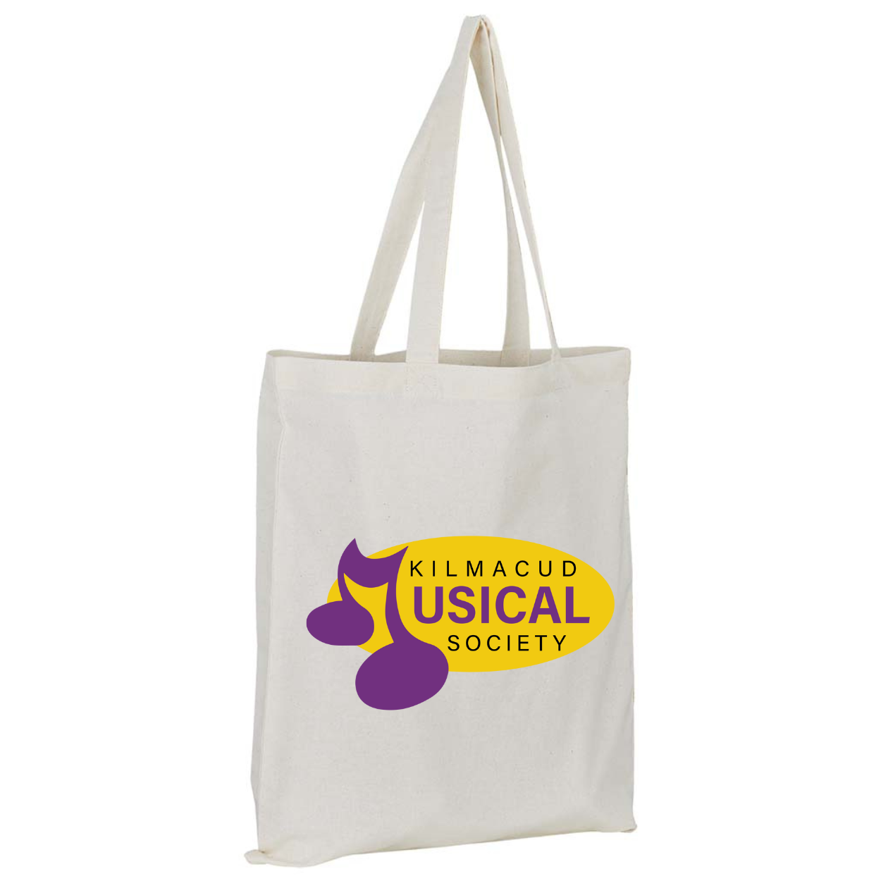 Kilmacud Musical recycled tote bag