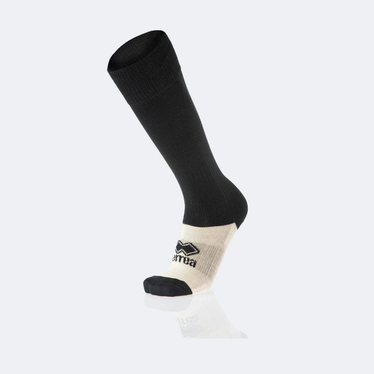 Poliestere sports socks with cotton foot