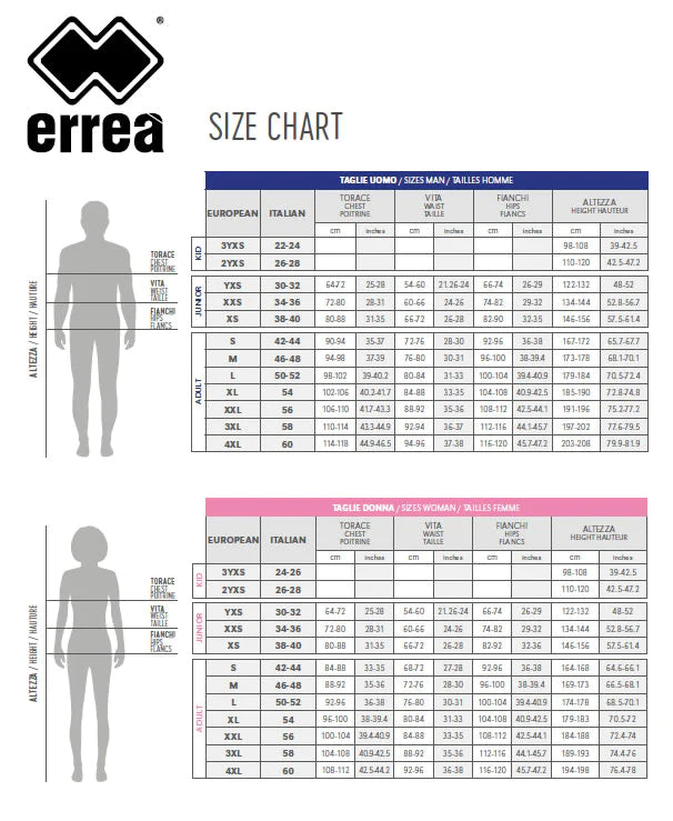 Errea new skin shorts
