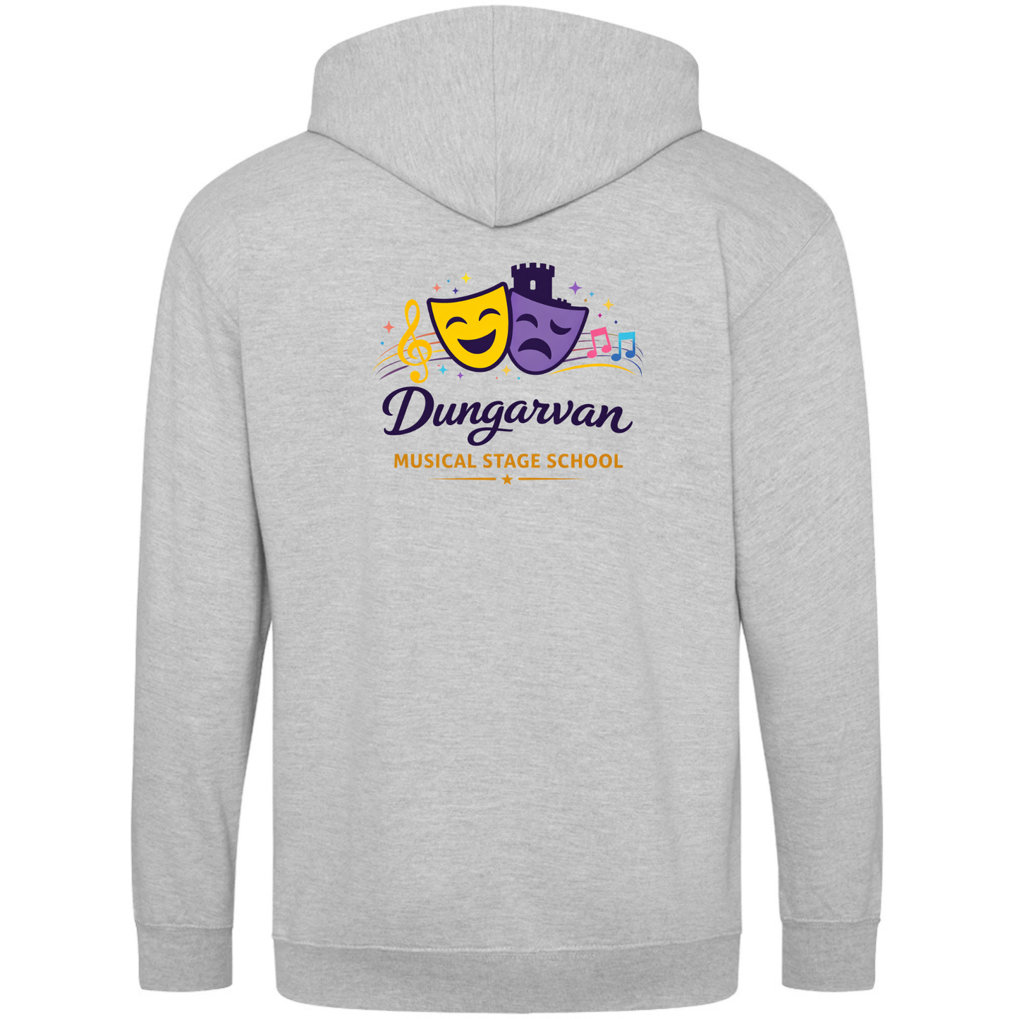 Dungarvan Heather Grey hoodie