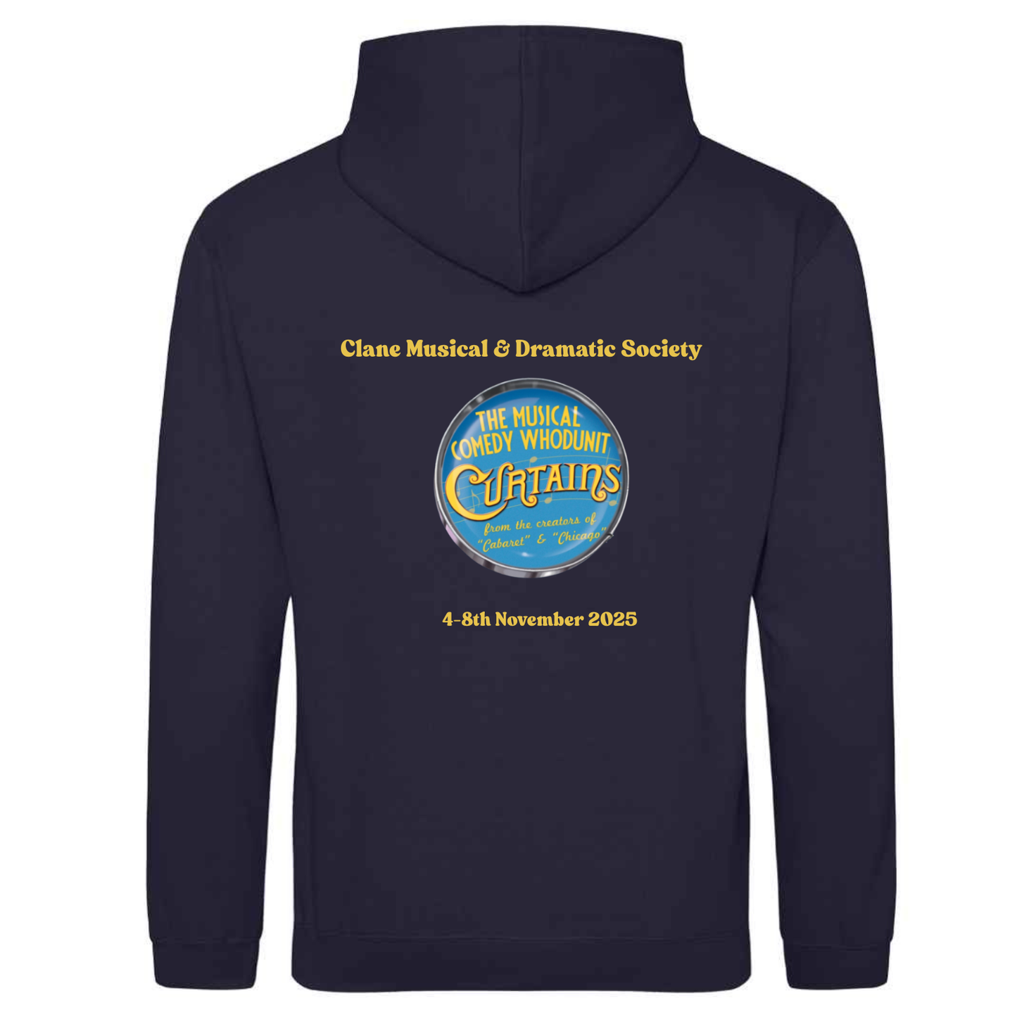 Clane Curtains Hoodie Navy