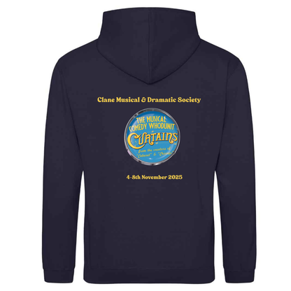 Clane Curtains Hoodie Navy