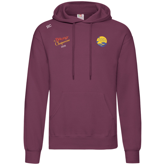 Rush Musical hoodie Burgundy