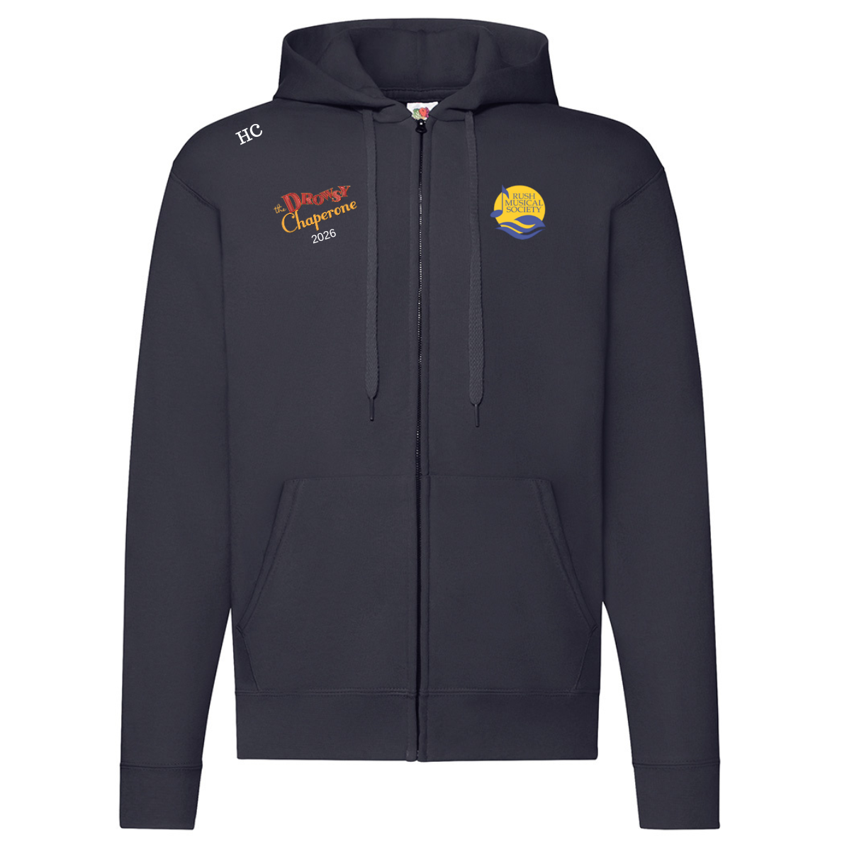 Rush Musical Zoodie Deep navy