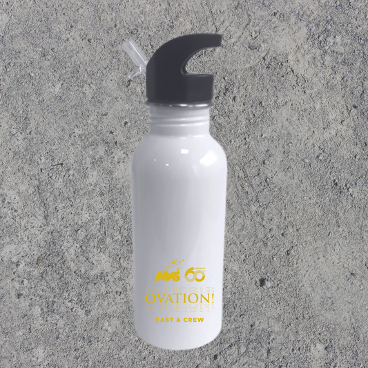 AIMS 60th anniversary Steel Slim Neck 600ml White