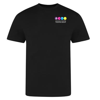 Aghada Centre Theatre Group (ACTG) T-shirt printed black