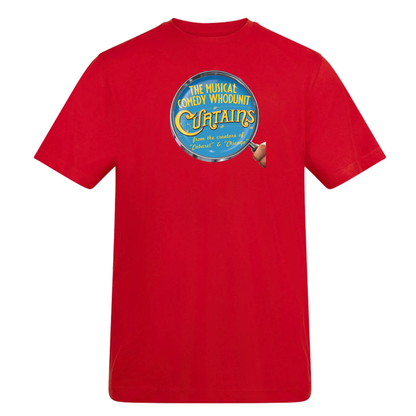 Curtains Glencullen Tshirt- Child and adult Fire red