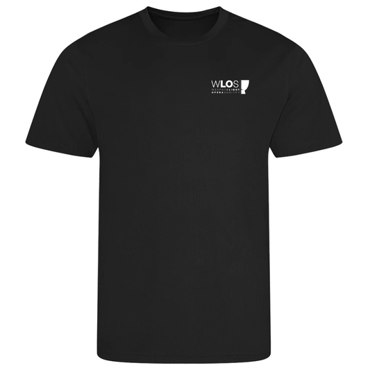WLOS sports Tshirt - printed Black