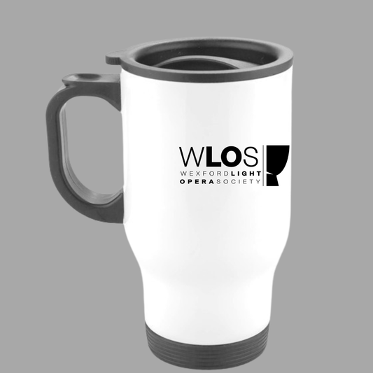 WLOSTheatre 14oz S-Steel Travel Mug White