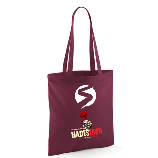 Slaney Musical and Dramatics Society tote bag Burgundy