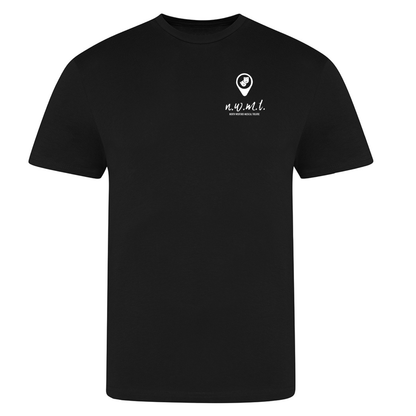 North Wexford Musical Theatre T-shirt printed Black