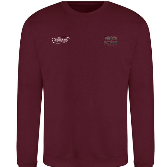 Oyster Lane Theatre Group Sweatshirt BURGUNDY