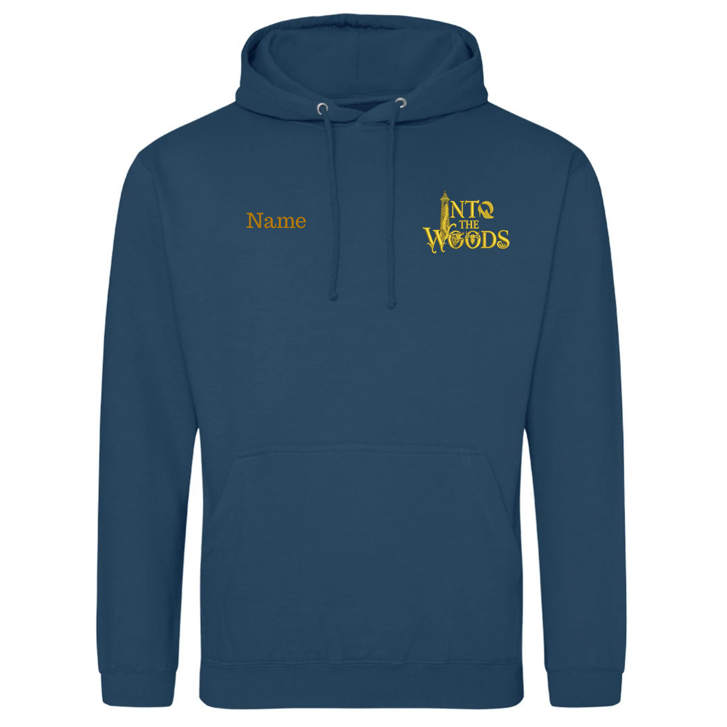 Into The woods hoodie Ink Blue Kilcock