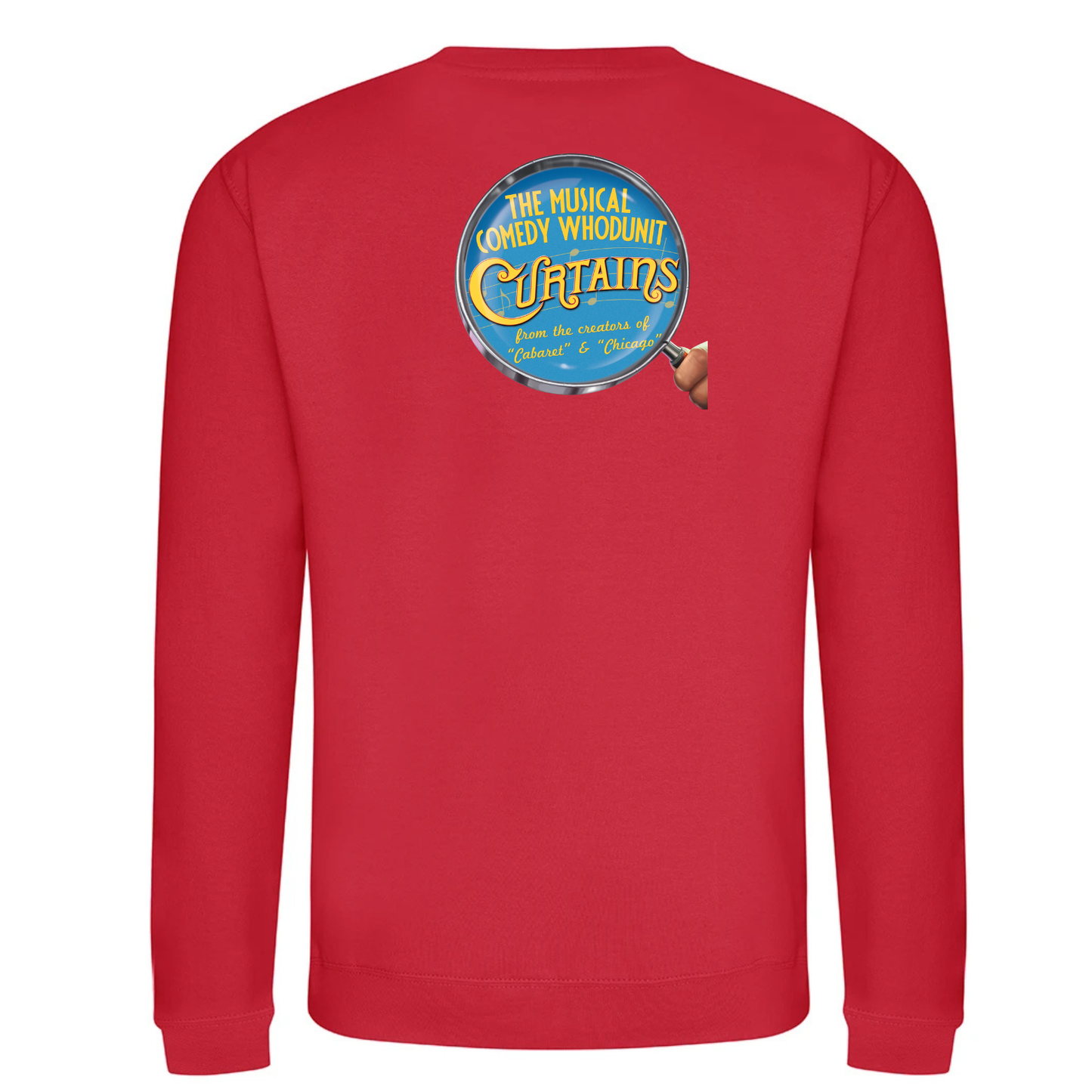 Curtains Fire red Glencullen Sweatshirt