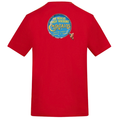Curtains Glencullen Tshirt- Child and adult Fire red