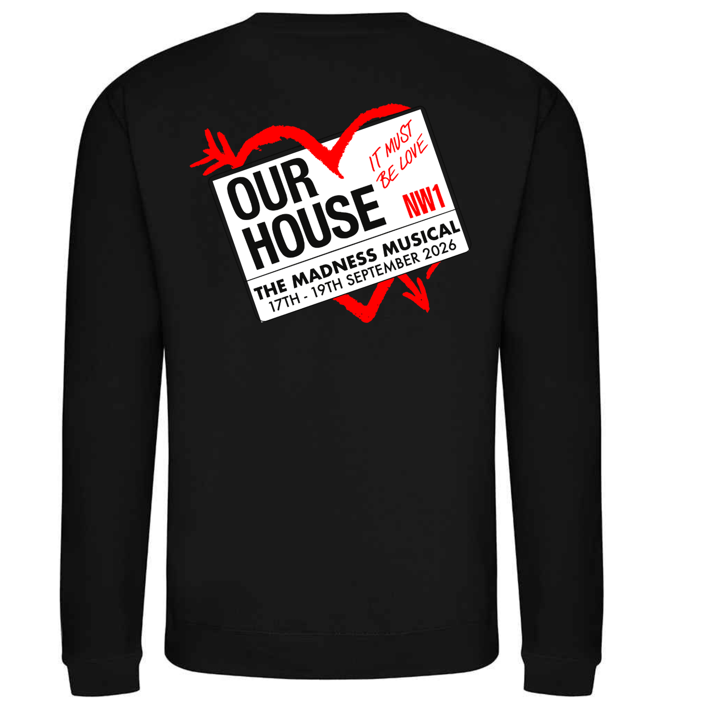 North Wexford Musical Theatre Sweatshirt Black
