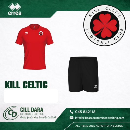 Kill Celtic FC pack jersey and shorts pack