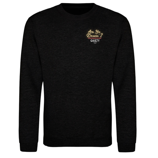 Are ya dancing Sweatshirt Black