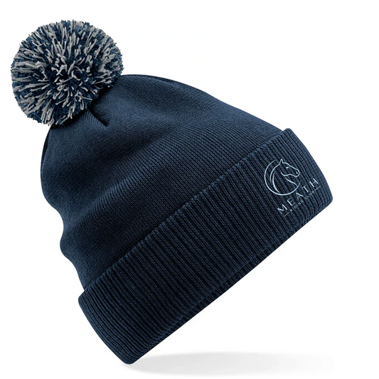 Navy Bobble Hat Meath Riding Club
