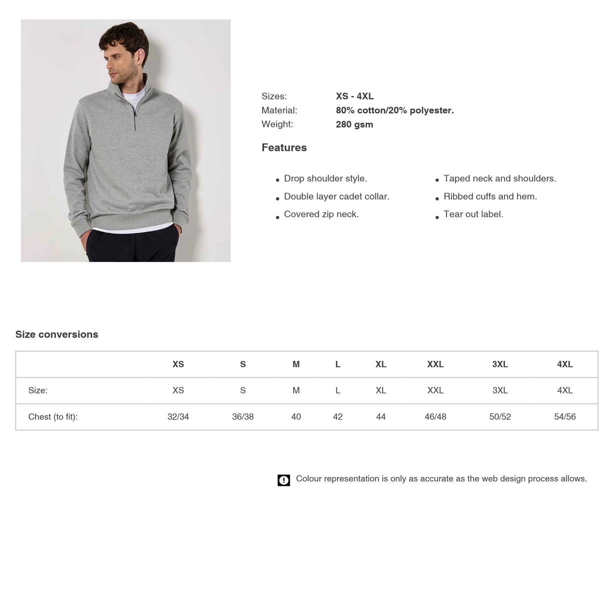 Meath Riding Club 1/4 Zip Sweatshirt