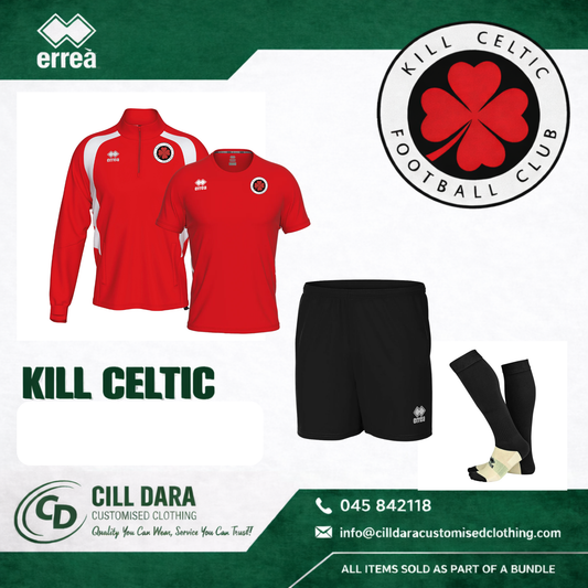 Kill Celtic FC Alfonso 1/4 zip, Jersey, shorts and socks