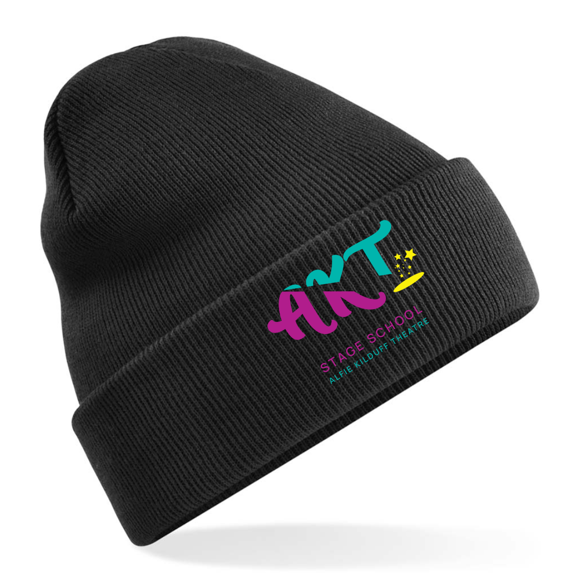 AKT Stage School embroidered beanie