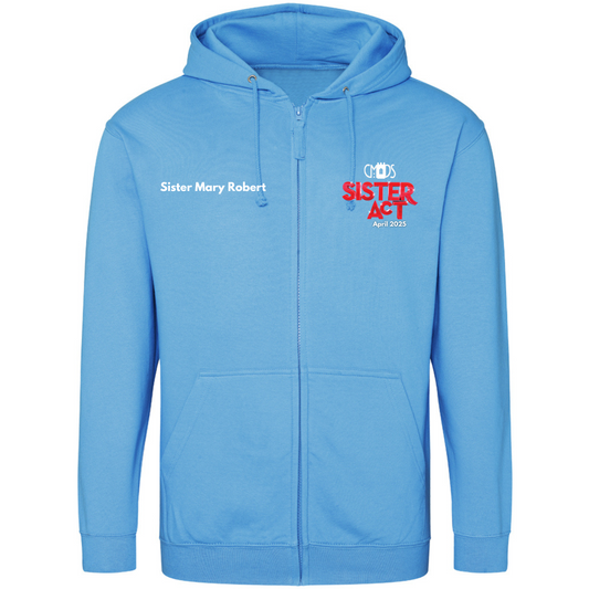 Sister act Zoodie - Blue