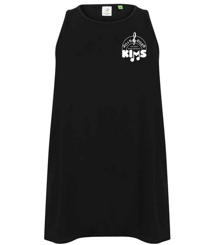 Ladies Open Back Vest 10 year anniversary printed