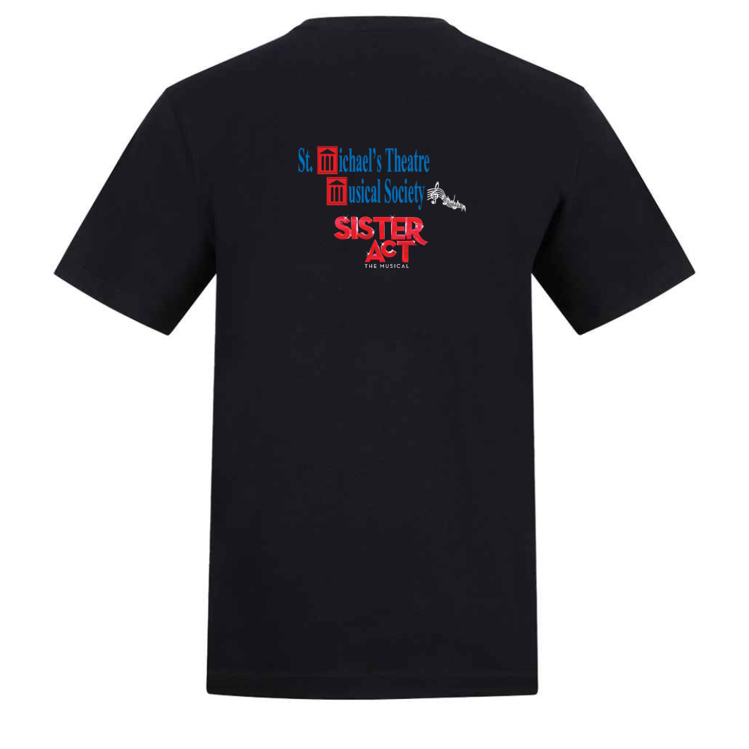 St Michael’s Theatre M.S New Ross T-shirt printed Black
