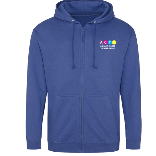 ACTG Come from away Royal Blue zoodie