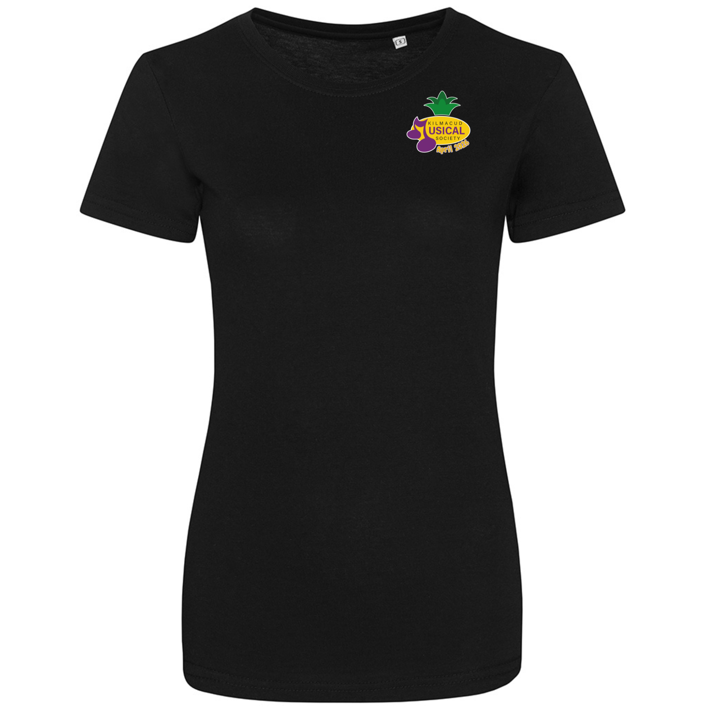 Ladies tight fitted printed T-shirt