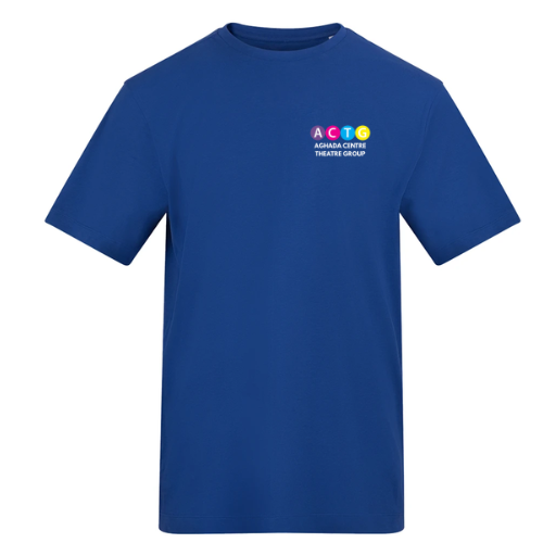 Aghada Centre Theatre Group (ACTG) T-shirt printed Royal Blue