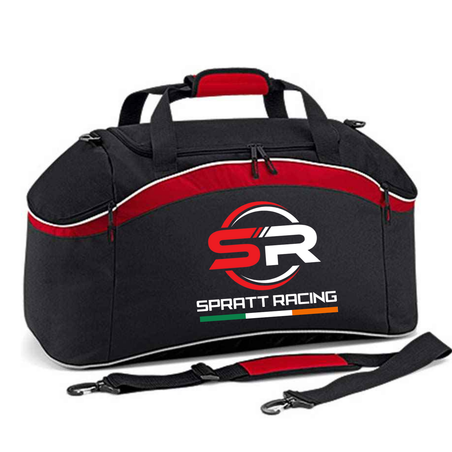 Spratt racing holdall bag printed