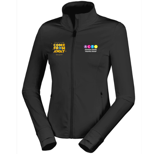 ACTG Ladies Recycled Fitness Jacket printed