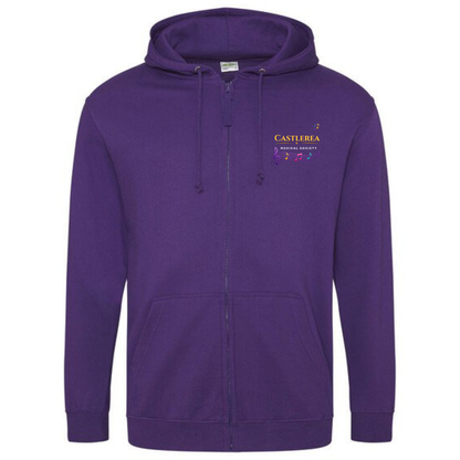 Castlerea Musical Society purple zoodie