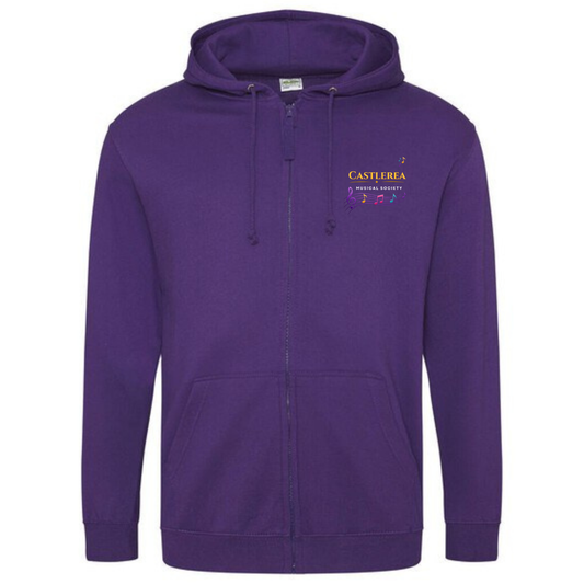 Castlerea Musical Society purple zoodie