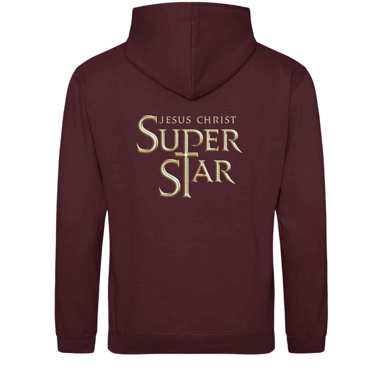 Jesus Christ superstar WLOS Hoodie BURGUNDY